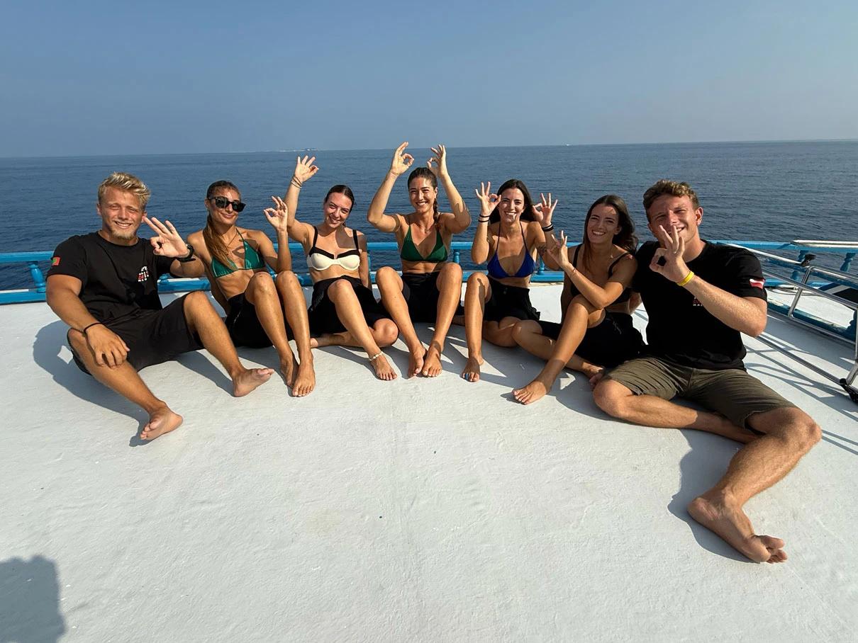 Llegada a Maafushi