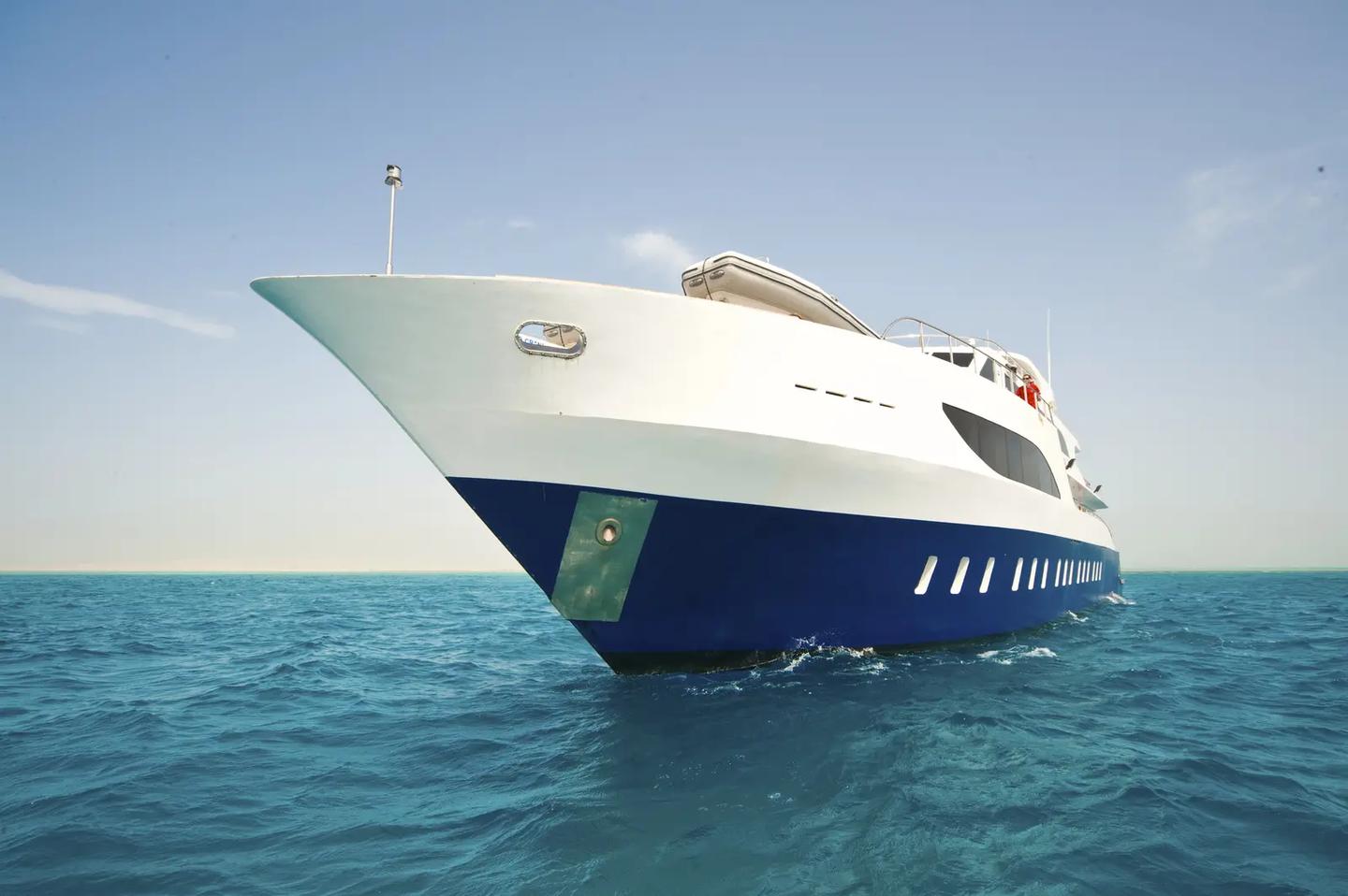 Día de ida — Embarque en Port Ghalib