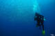 Fun dive from the shore with equipment