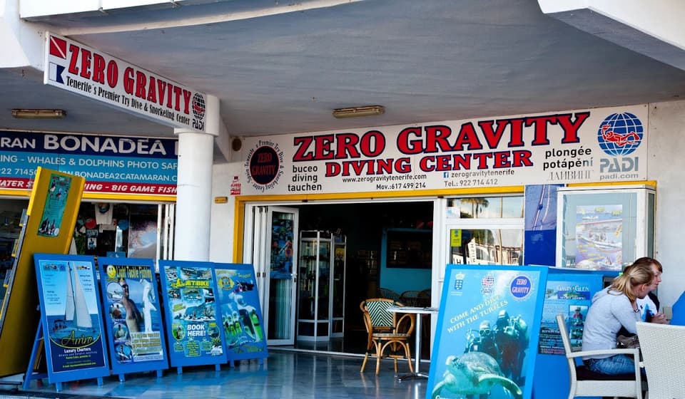 Zero Gravity Centro de Buceo en Tenerife Diving Center