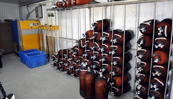 sala de carga de botellas sala de carga de botellas