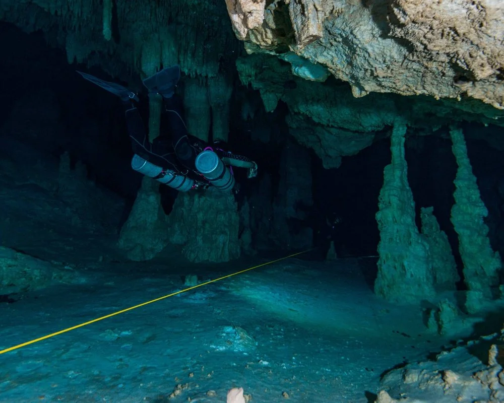 buceo en cenotes. Cenote koi. Diversity diving buceo en cenotes con diverity diving