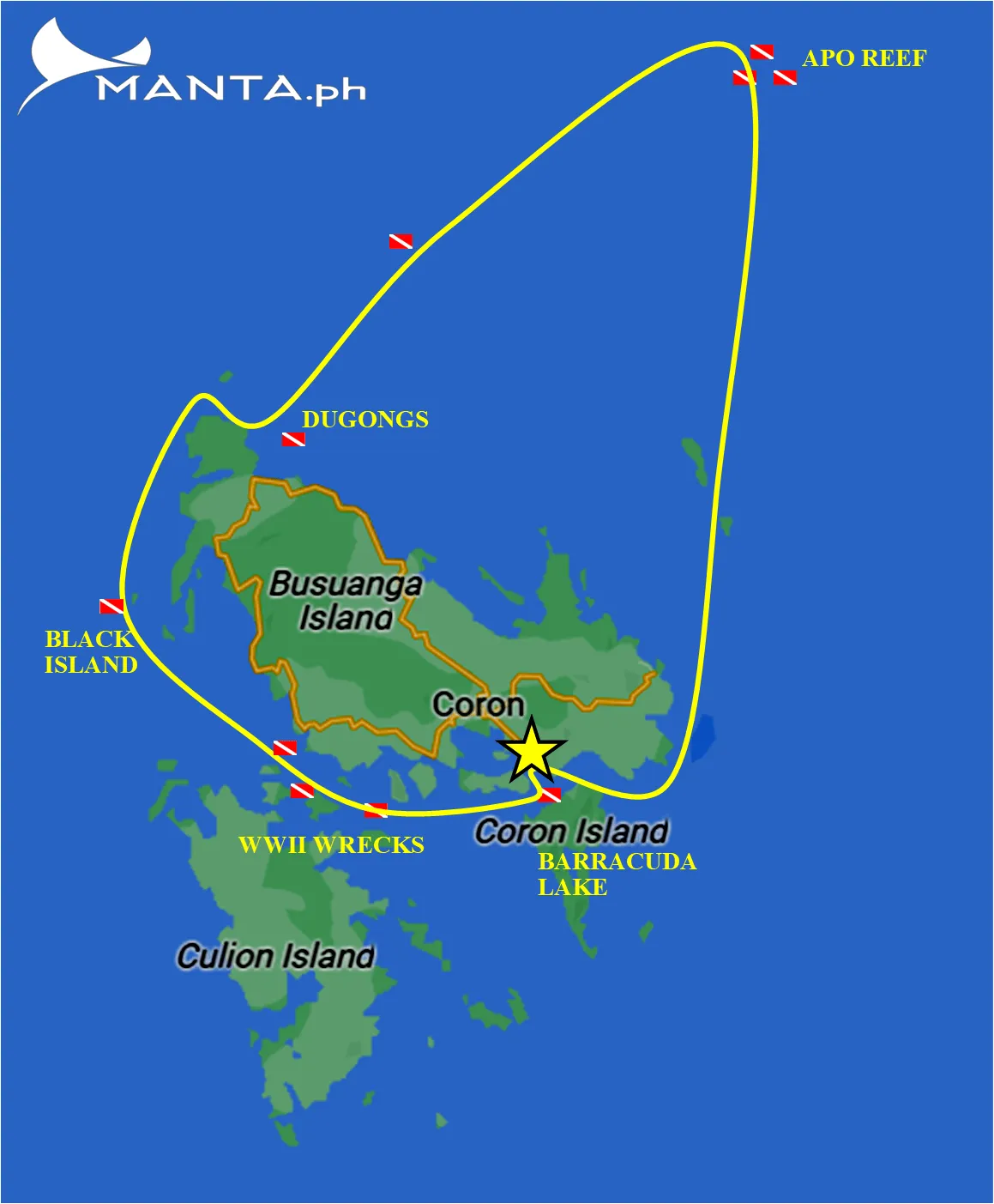 recorrido-liveaboard-coron-safari-filipinas