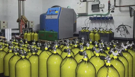 sala de carga de botellas sala de carga de botellas