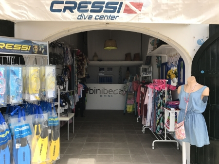 recepción y tienda