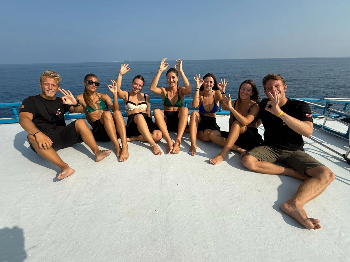 Llegada a Maafushi