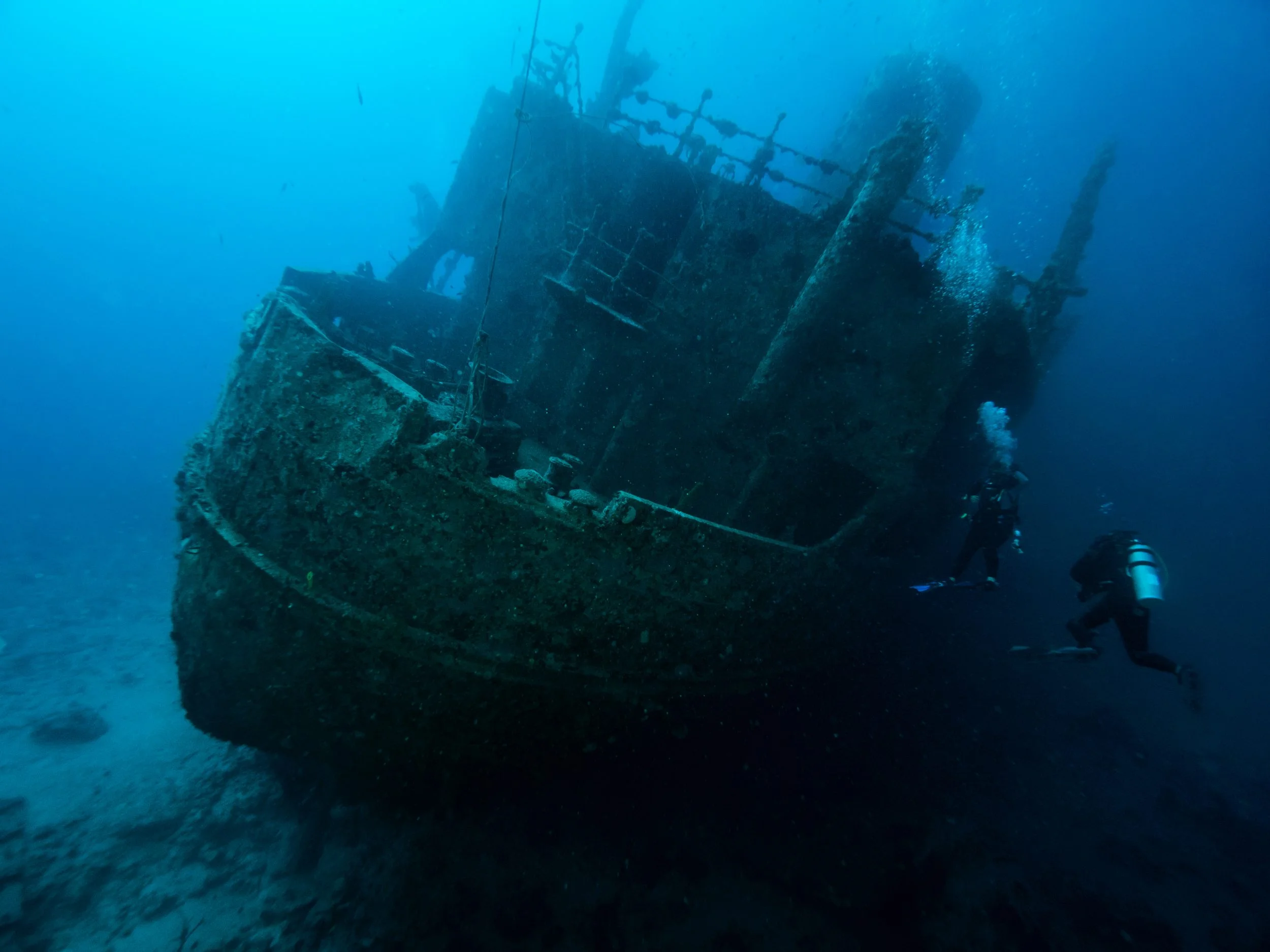 Fun Dive at St. George Wreck