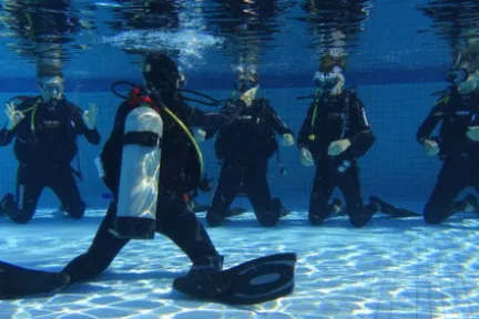 PADI Open Water Diver course in Playa del Carmen