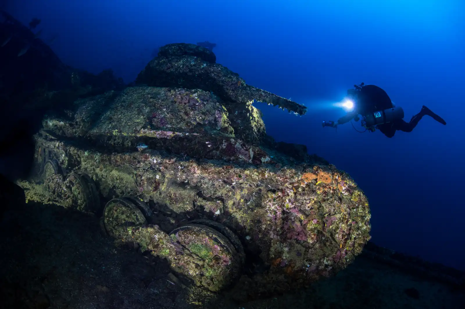 Buceo técnico en los grandes pecios